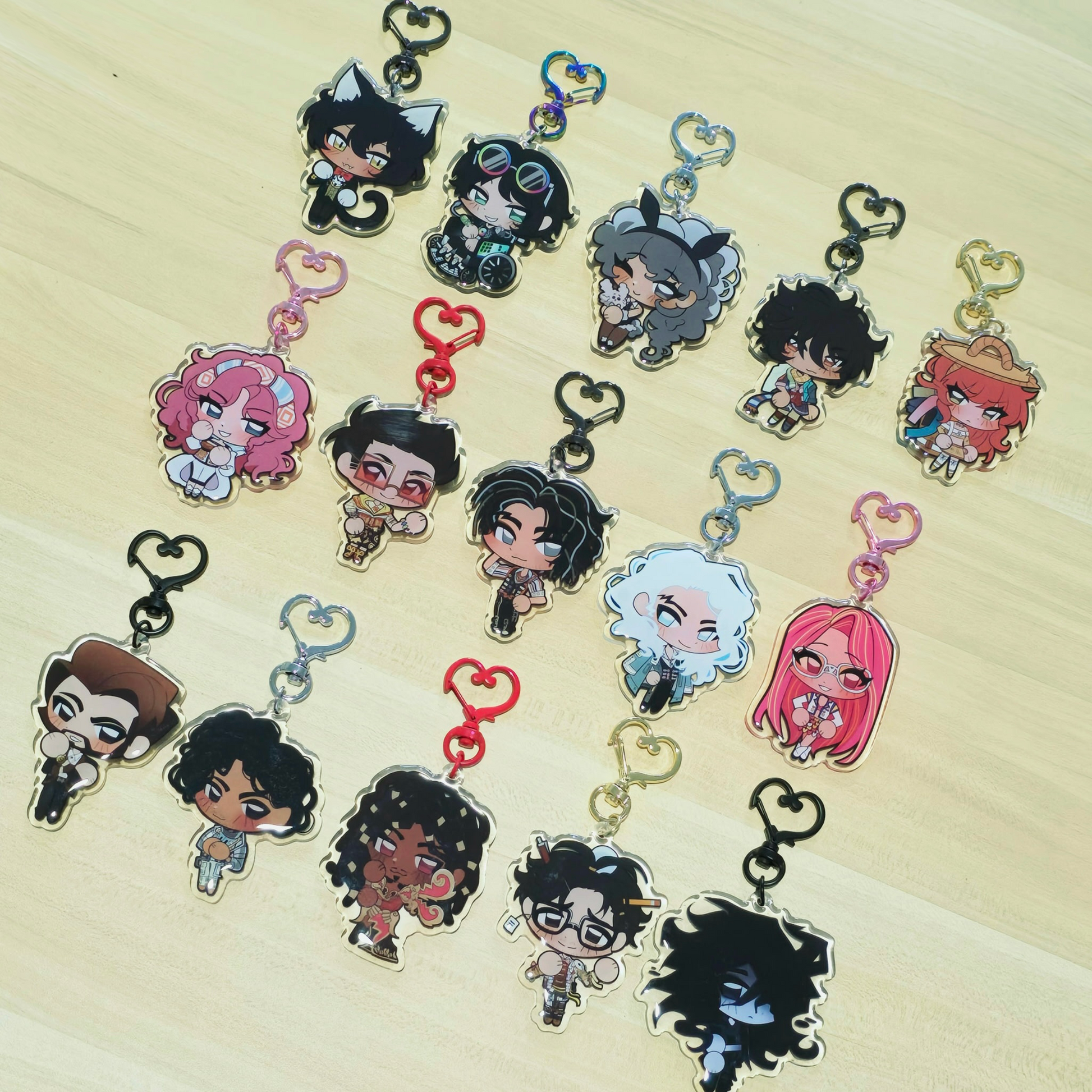 Date Everything Keychains
