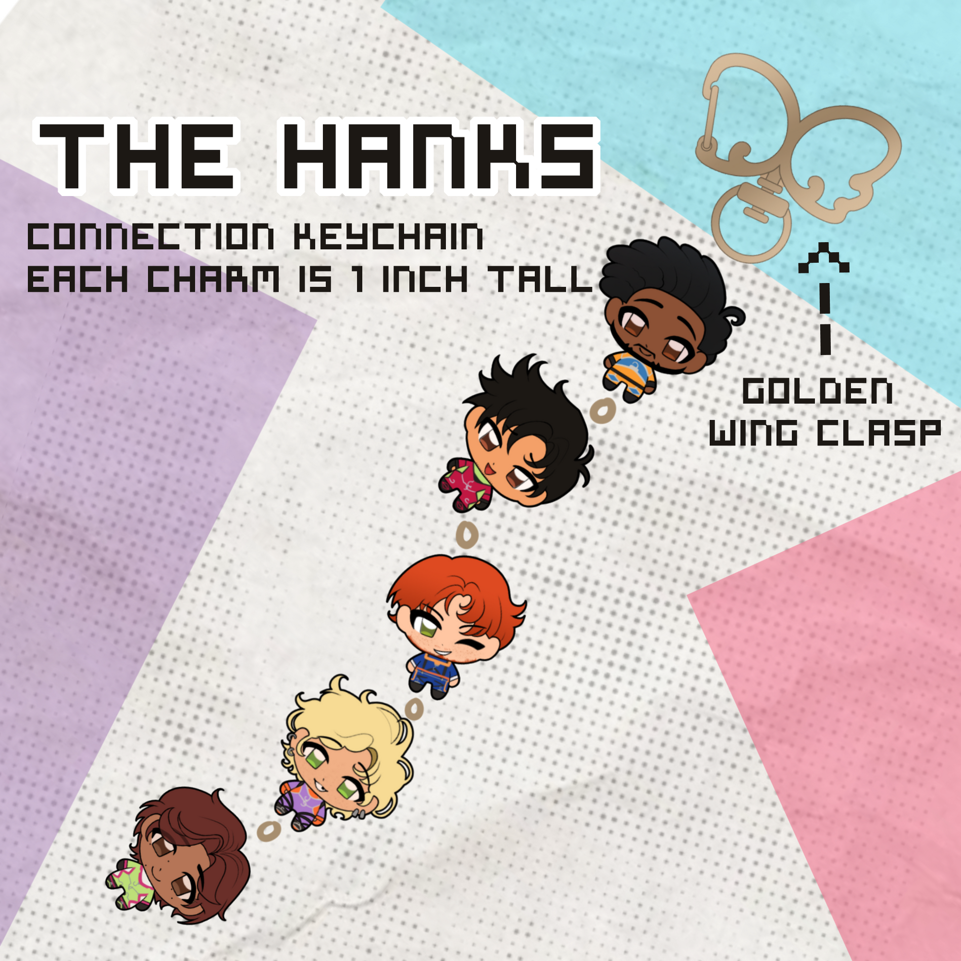 DATE EVERYTHING | THE HANKS CONNECTION CHARM (PREORDER 2ND ROUND)