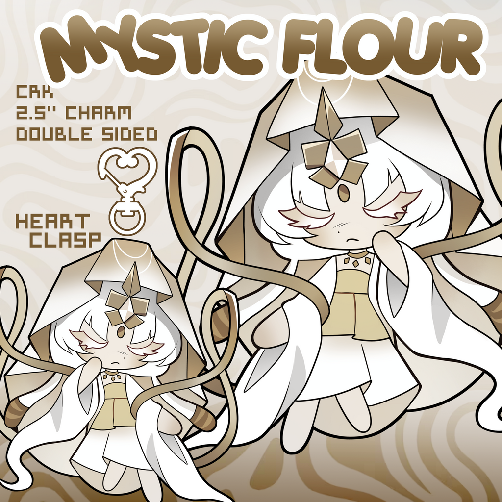 Mystic Flour Keychain | Cookie Run Kingdom