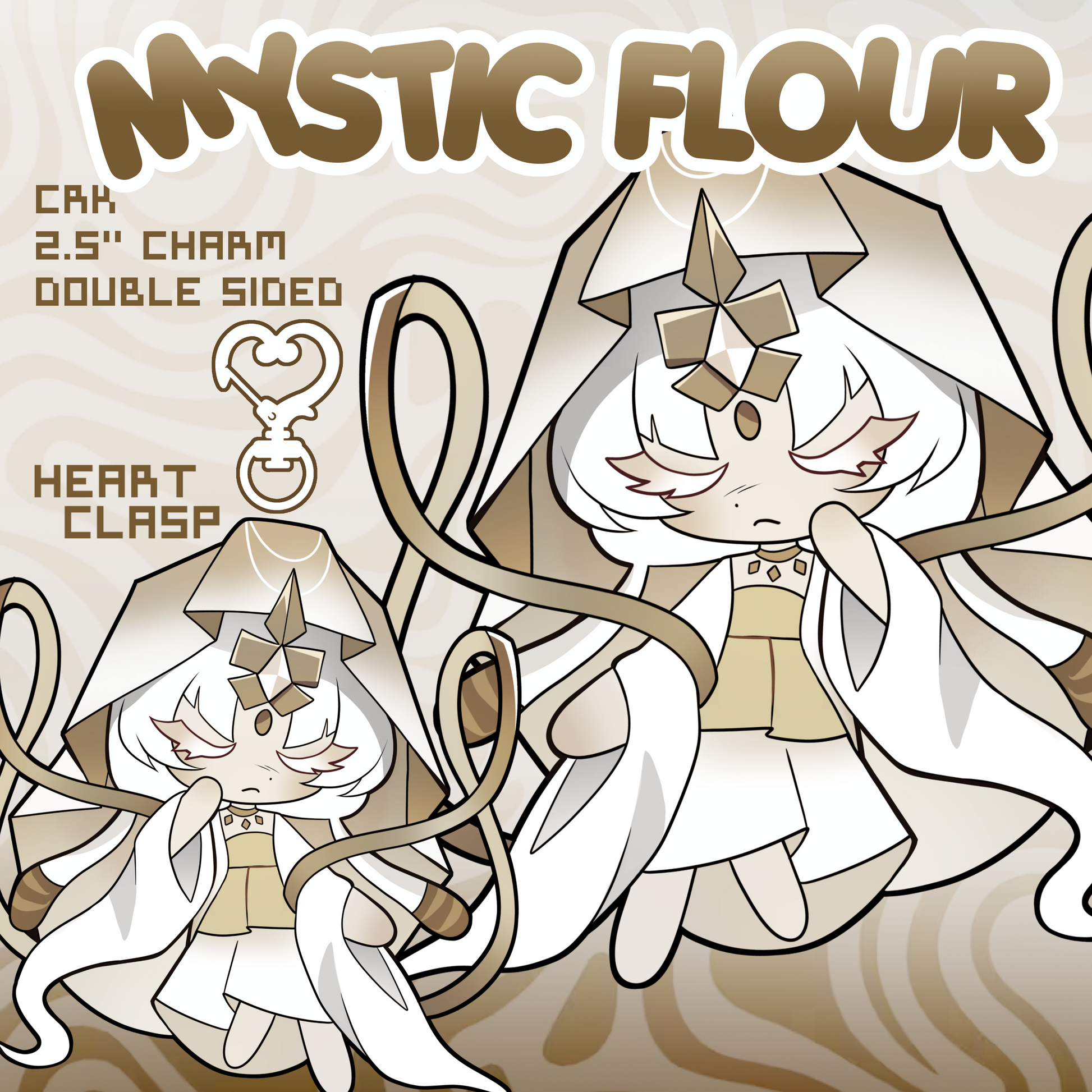Mystic Flour Keychain | Cookie Run Kingdom