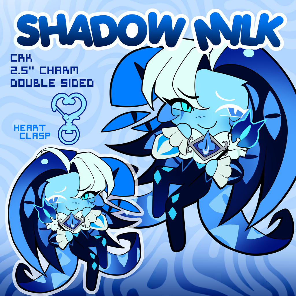 Shadow Milk Keychain | Cookie Run Kingdom